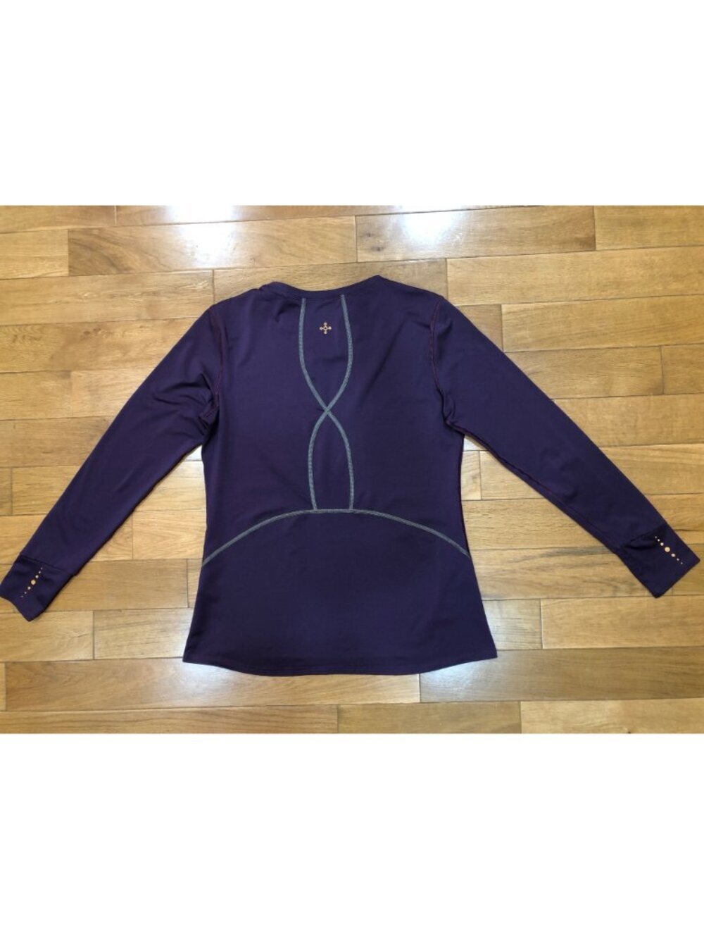Tommie Copper Cool Copper Long Sleeve Crew Neck Purple Shirt Size L - Picture 2 of 8
